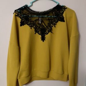 Mustard yellow sweater